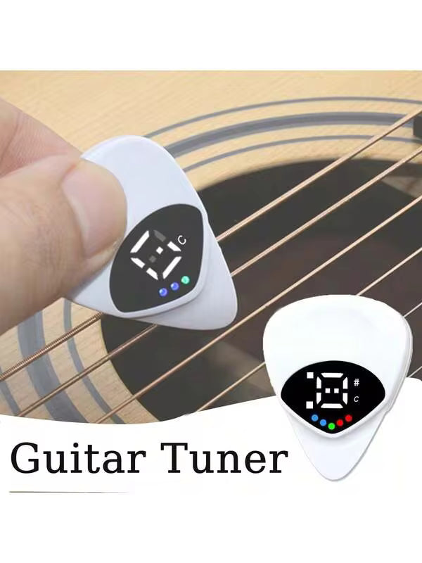 2-In-1 Tuner - Guitar Tuner - Precise Chromatic, Acoustic Guitar, Bass, Violin, Ukulele Tuner